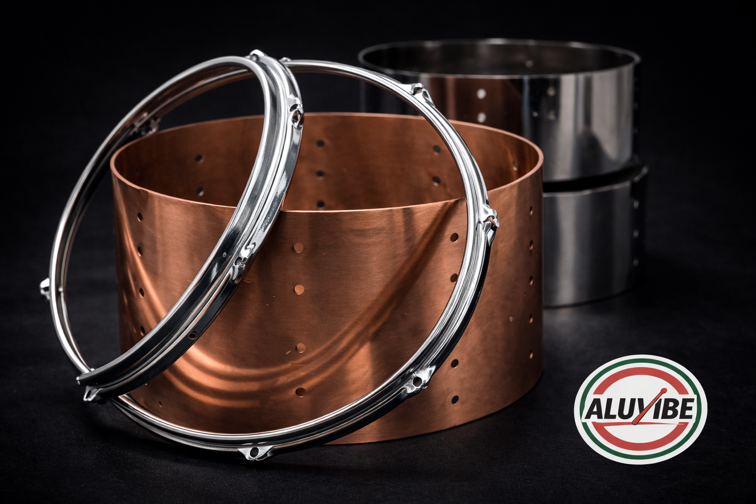 AluVibe boron steel drum hoops
