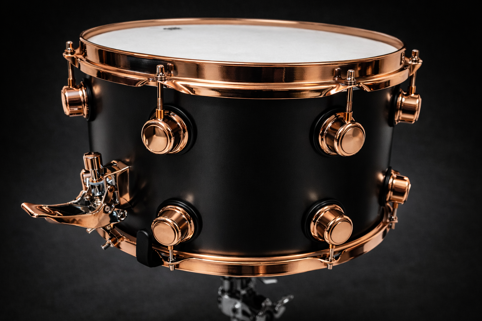 AluVibe Steel Series - boron steel snare drum